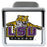 Pilot Automotive LCR-931 Light Up LED College Hitch Receiver&#44; Lsu Tigers