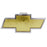 Pilot Automotive CR-132 Chevrolet Chrome With Amber Center Hitch Cover