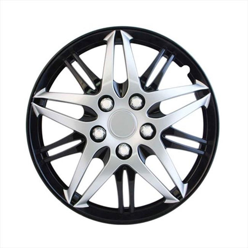 Pilot Automotive WH544-14C-BLK 14 In. Wheel Cover - Black Chrome