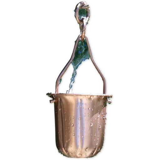 Patina Products R278 Copper Pot Rain Chain
