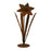 Patina Products S672 Small Daffodil Garden Sculpture - Amber