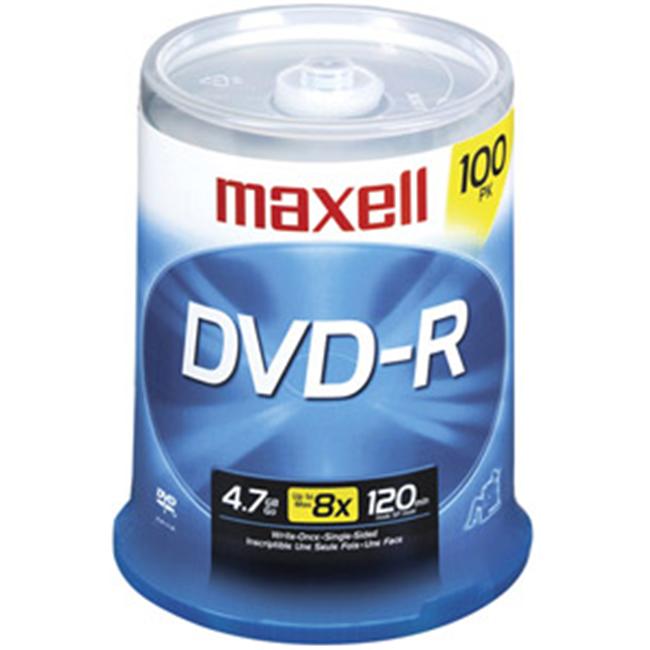 MAXELL 638014 4.7 GB DVD-R 100-ct spindle