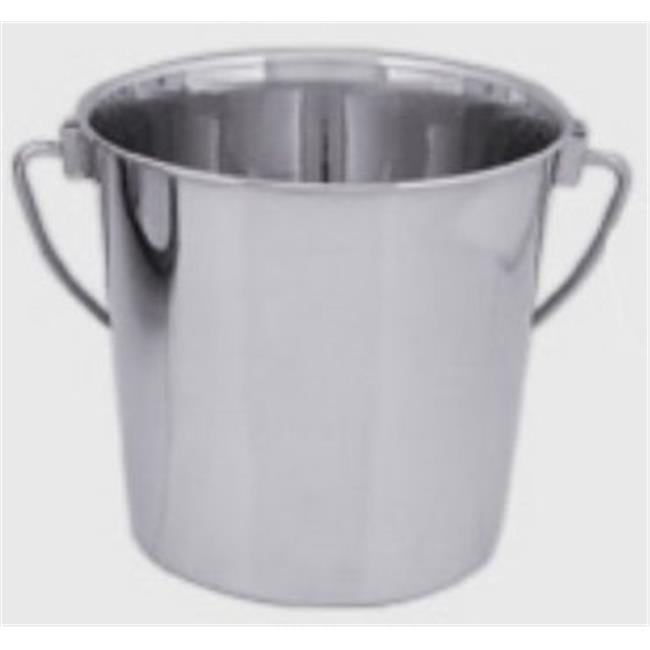 QT Dog SS0146 16 Quart Bucket - Stainless Steel