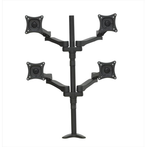 Quad Screen Articulating Monitor Mount