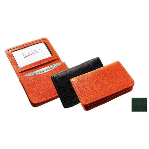 Raika RM 156 GREEN Gusseted Card Case - Green