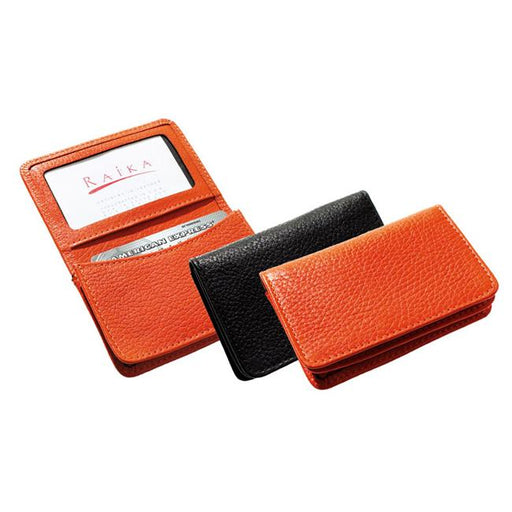 Raika RO 156 ORANGE 2.75in. x 4.125in. Gussetted Card Case - Orange