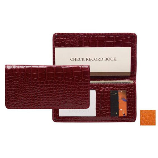 Raika RO 164 ORANGE Checkbook Cover - Orange