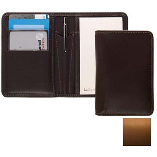 Raika SF 128 TAN Card Note Case with Pen - Tan