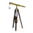 EcWorld Enterprises 88A16584RB Replica Brass Table Top Telescope With Wooden Stand