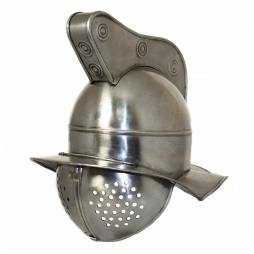 EcWorld Enterprises 8880622 Antique Replica Full-Size Roman Gladiator Fighter Visor Helmet
