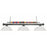 Z-Lite 170GM-DWL14- 3 Light Billiard Light Gun Metal Metal  Glass