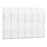 Safco 5604CL 12 Pamphlet Reveal Display in Clear