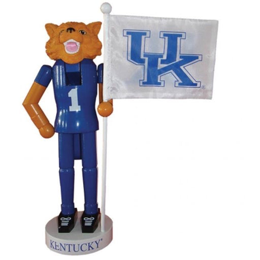 Santas Workshop KYW092 12 in. Kentucky Mascot Flag Nutcracker