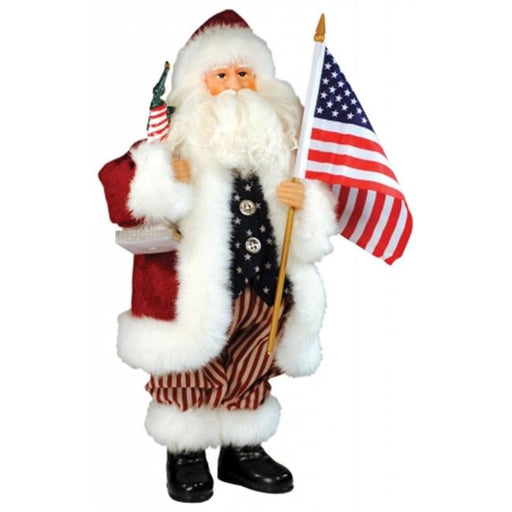 Santas Workshop 9323 15 in. American Santa