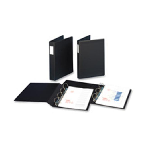 Cardinal Brands- Inc CRD14532 D-Slant Legal Binder- 3 Ring- 2in. Capacity- 14in.x8-.50in.- Black