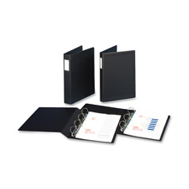Cardinal Brands- Inc CRD14532 D-Slant Legal Binder- 3 Ring- 2in. Capacity- 14in.x8-.50in.- Black