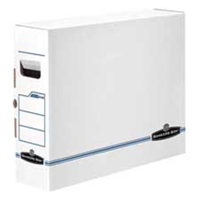 Fellowes Mfg. Co. FEL00650 Storage Boxes For X-Ray- 5-.25in.x18-.75in.x14-.88in.- White-Blue