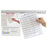 Advantus Corp. AVT2015 Grip-A-Strip Display Rail- 96in.L- Satin