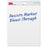 3M MMM570 Flipchart- Plain- 40 Sheets-Pad- 25in.x35in.- White