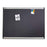 Quartet QRTMB543A Magnetic Fabric Bulletin Board- w-Clips-Magnets- 3ft.x2ft.- AM