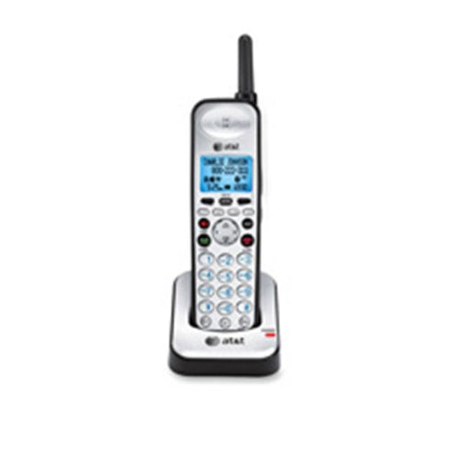 Advanced American Telephone ATTSB67108 Cordless Handset- w- CID-Waiting- Speakerphone- Black-Silver
