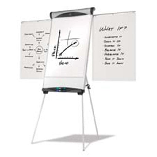Quartet QRTEU500E Magnetic Dry-erase Easel- Adjustable Height- 73in.H- Silver