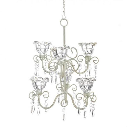 Home Locomotion  Crystal Blooms Double Chandelier