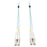 8m 10gb Duplex Fiber Om3 50-125 Lszh Patch Cable Lc-lc Aqua 26ft