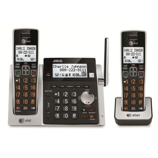AT&T CL83213 2 Handset Cordless Answering System with Dual Caller ID & Call Waiting