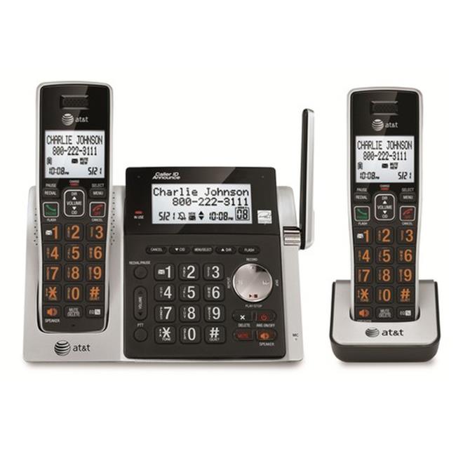 AT&T CL83213 2 Handset Cordless Answering System with Dual Caller ID & Call Waiting