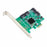 PCIe x1 Interface Version 1.0  4-Port Internal SATA 6Gbps Controller Card  Non-Raid