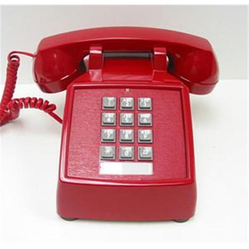 Cortelco ITT-2500-MD-RD Cortelco ITT-2500-MD-RD 250047-vba-20md Desk Valueline Red
