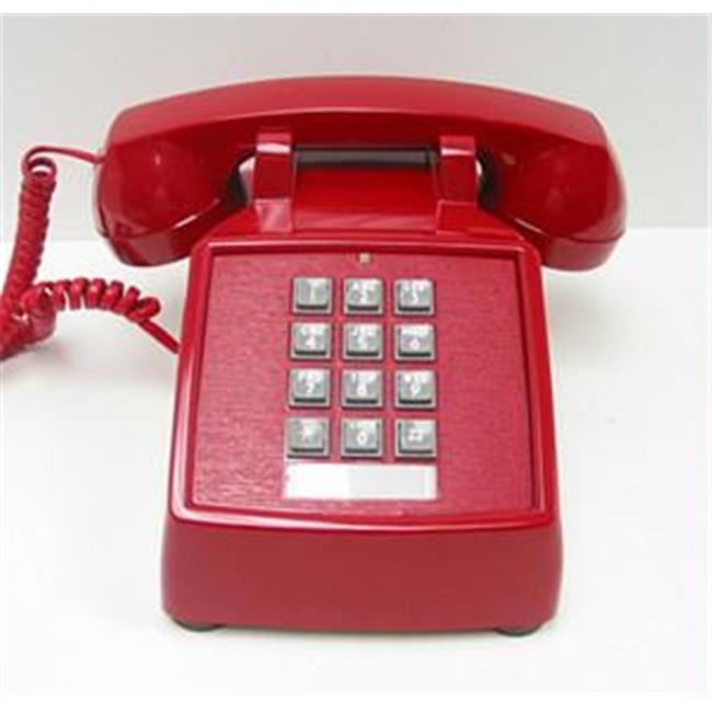 Cortelco ITT-2500-MD-RD Cortelco ITT-2500-MD-RD 250047-vba-20md Desk Valueline Red