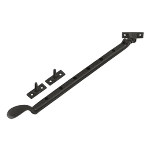 Deltana CSA13U10B 13 in. Colonial Casement Stay Adjuster&#44; Oil Rubbed Bronze - Solid