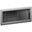American Metal Products 413W4X12 White Floor Register&#44; 4 x 12 in