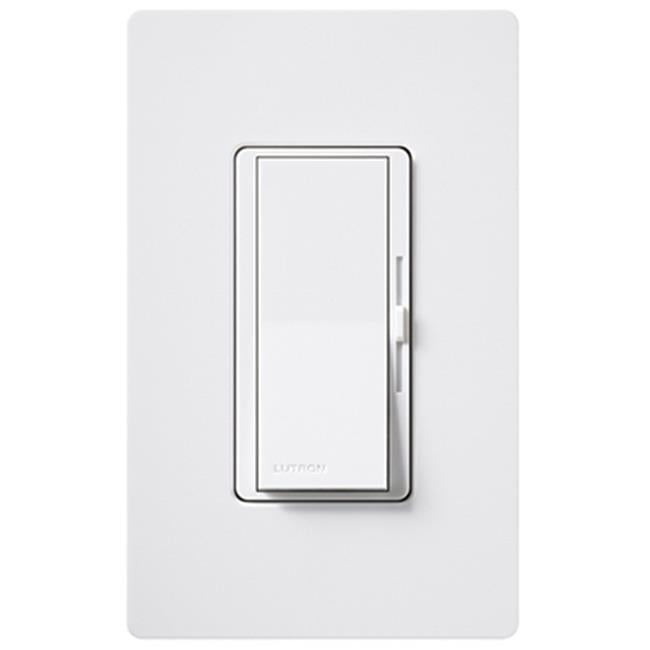 DVW-600PH-WH Diva Duo 600W Single Pole Incandescent Dimmer&#44; White