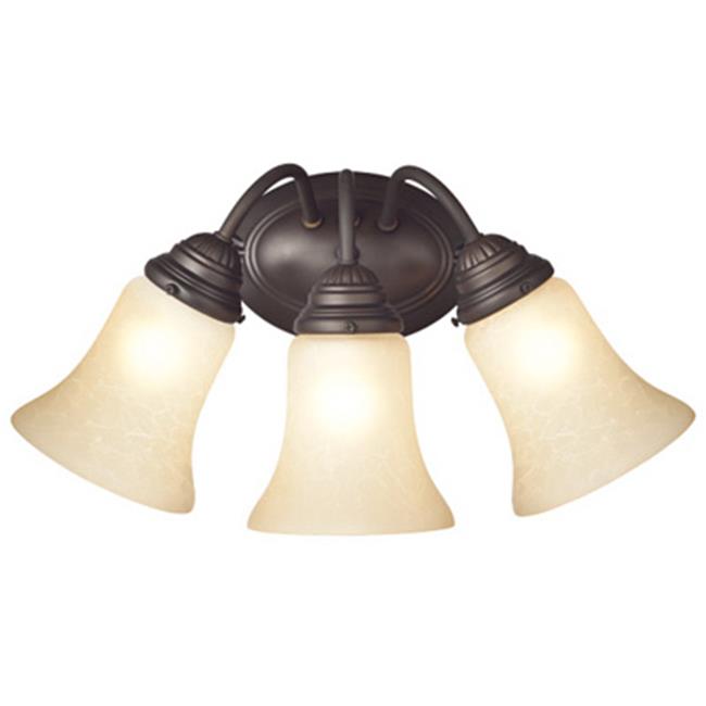 62239 3 Light Wall Fixture&#44; Oil Rubbed Bronze