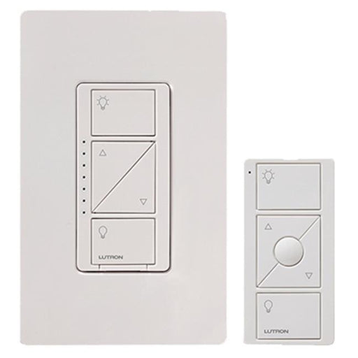 P-PKG1W-WH Caseta 150W White Compact Fluorescent Light & LED 3 Way Wireless Dimmer