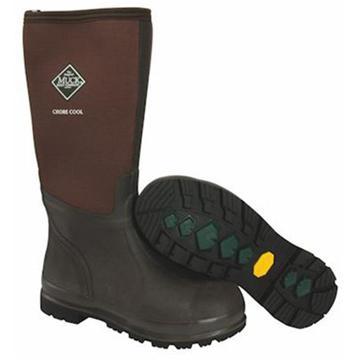 Muck Boot CHCT900-7 Size 7 Men-8 Woman Chore Cool Hi Boots&#44; Brown
