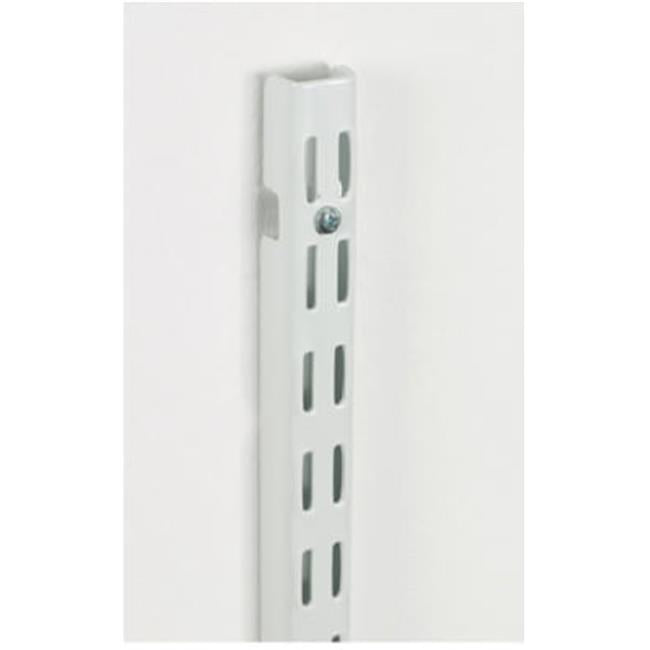 Closetmaid 280400 48 in. Shelf Track Standard&#44; White
