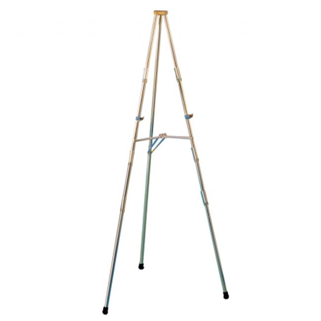 Testrite Visual Products 926 Convention and Hotel Easels Brass Facilities Easel