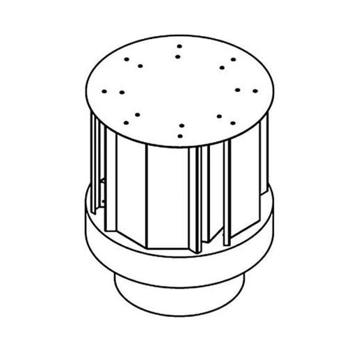 FMI HHT-58 Horizontal High Wind Round Termination Cap