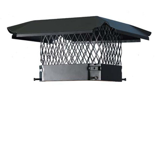 Hy-C CBO1818 Black Single Flue Chimney Cap