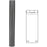 Dura-Vent 3PVP-36 36&apos;&apos; Straight Length Pipe - Galvalume