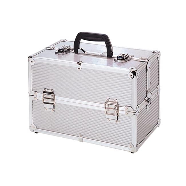 TZ Case TC-06 SS Basic Beauty Case&#44; Silver Stripe