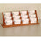 Wooden Mallet BCC4-12MO 12 Pocket Countertop Business Card Holder in Medium Oak