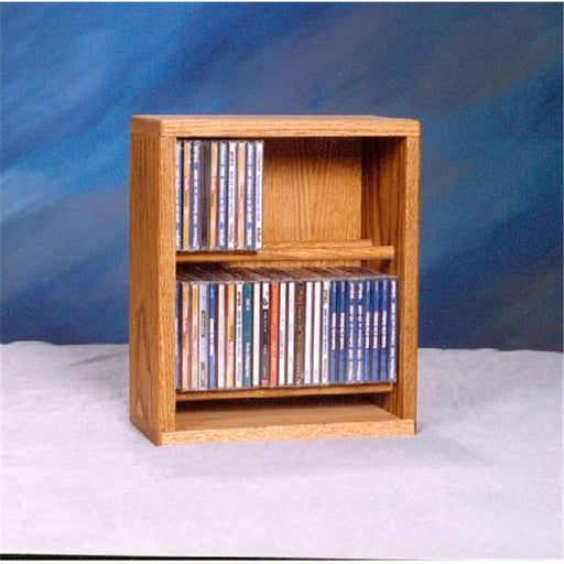 Solid Oak Dowel Cabinet for CDs
