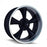 Ridler 695-22964MB15 5-115 PCD Matte Black Machined Lip Wheel