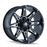 Mayhem 8090-7956M18 5-114.3&#44; 5-127 PCD Rampage Black Milled Spokes Wheel