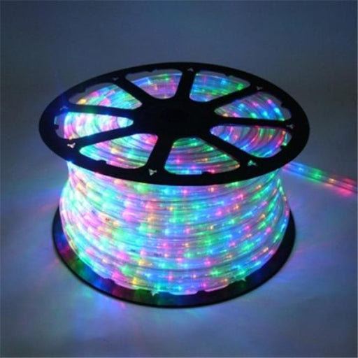 10 mm. Spool Of Multi Colored LED Ropelight&#44; 150 ft.